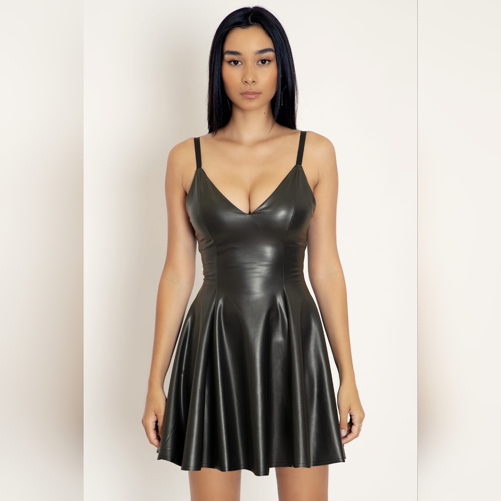 SPACE PIRATE MINI STRAPPY DRESS